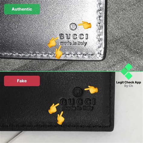 gucci fake vs real wallet|real gucci men's wallet.